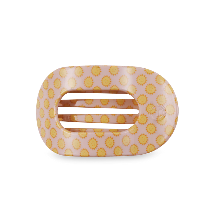 TELETIES Large Flat Round Clip