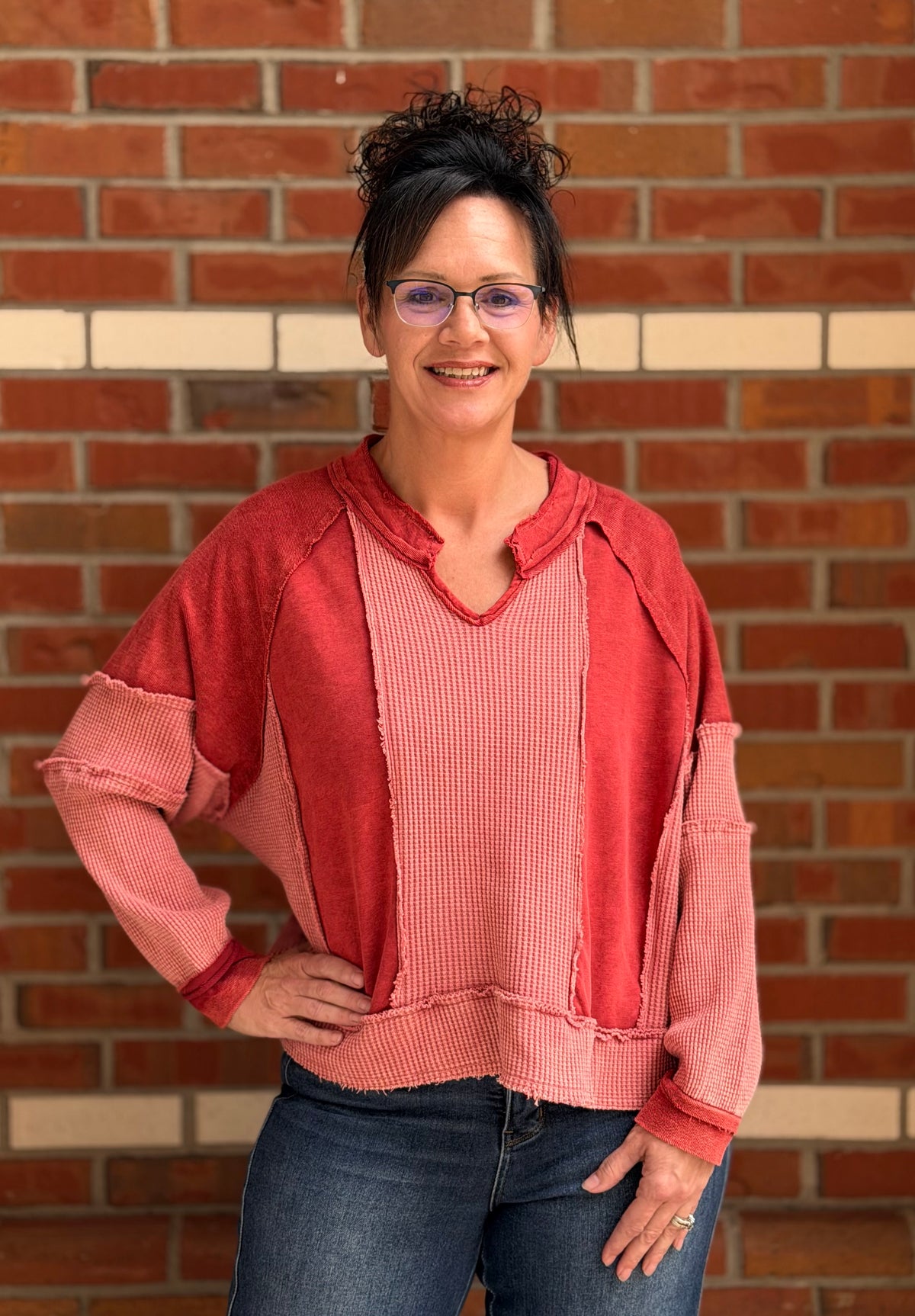Scarlet Symphony Top