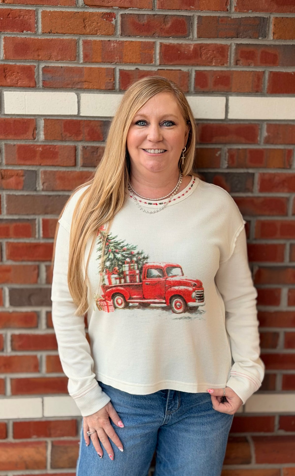 Merry Little Pickup Top