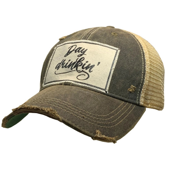 Light Distressed Trucker Hat
