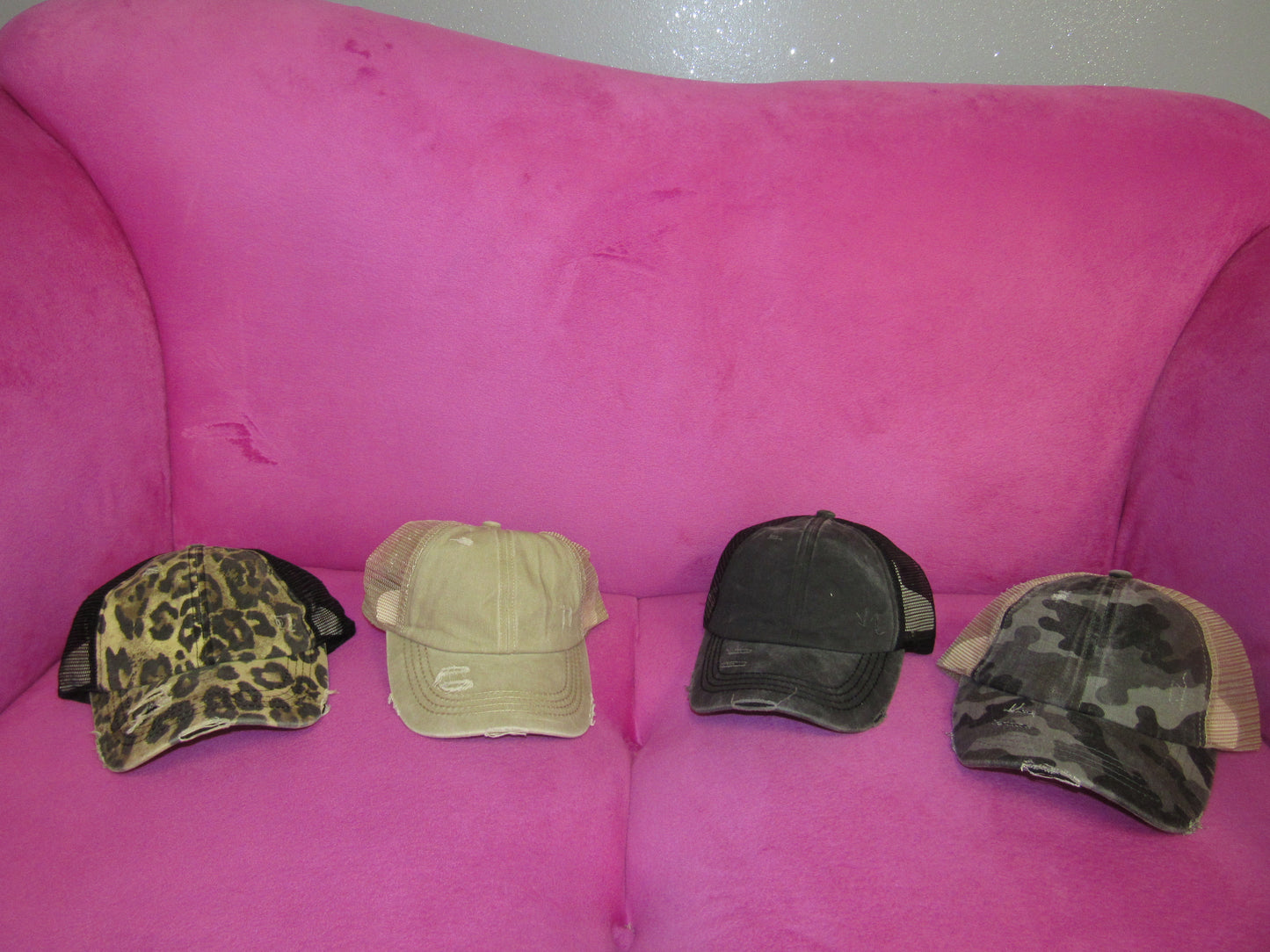 Criss-Cross Ponytail Cap