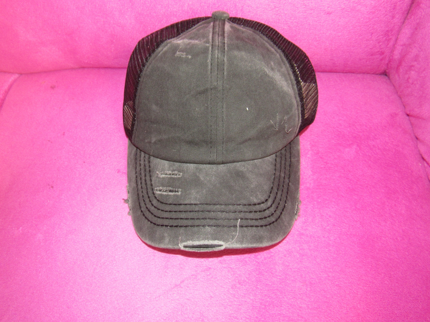 Criss-Cross Ponytail Cap