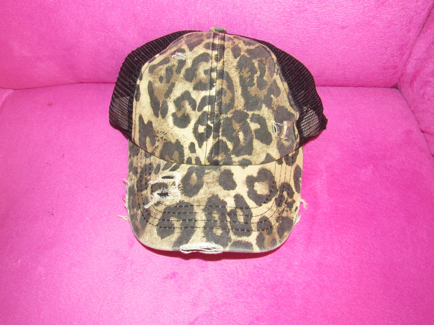 Criss-Cross Ponytail Cap