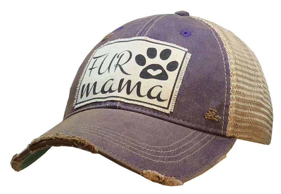 Light Distressed Trucker Hat