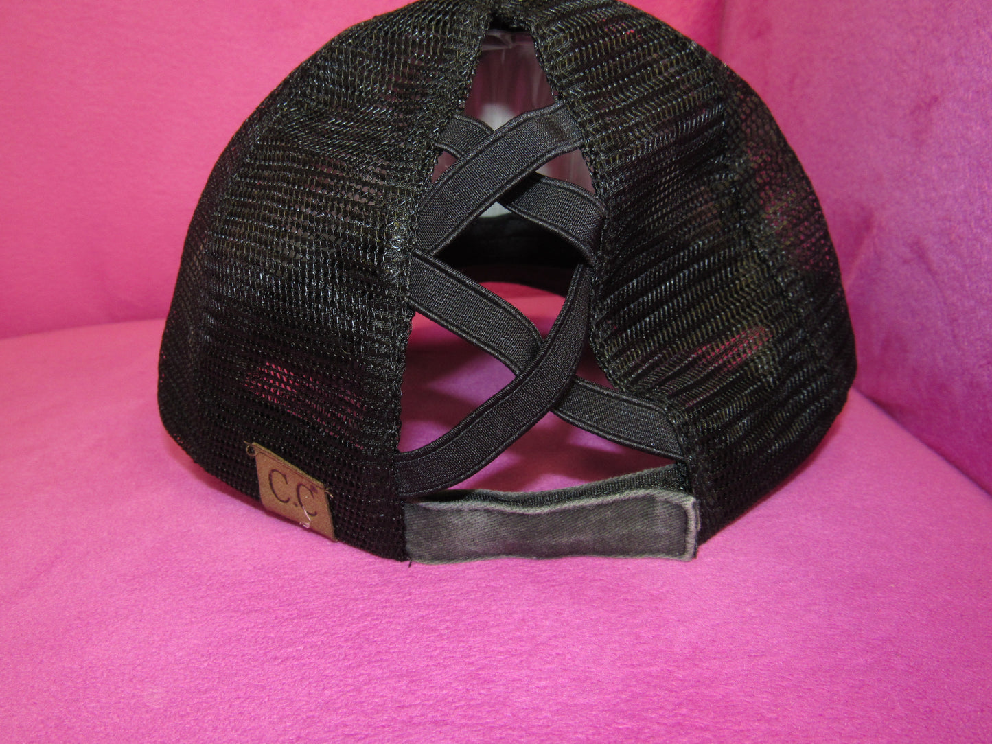 Criss-Cross Ponytail Cap