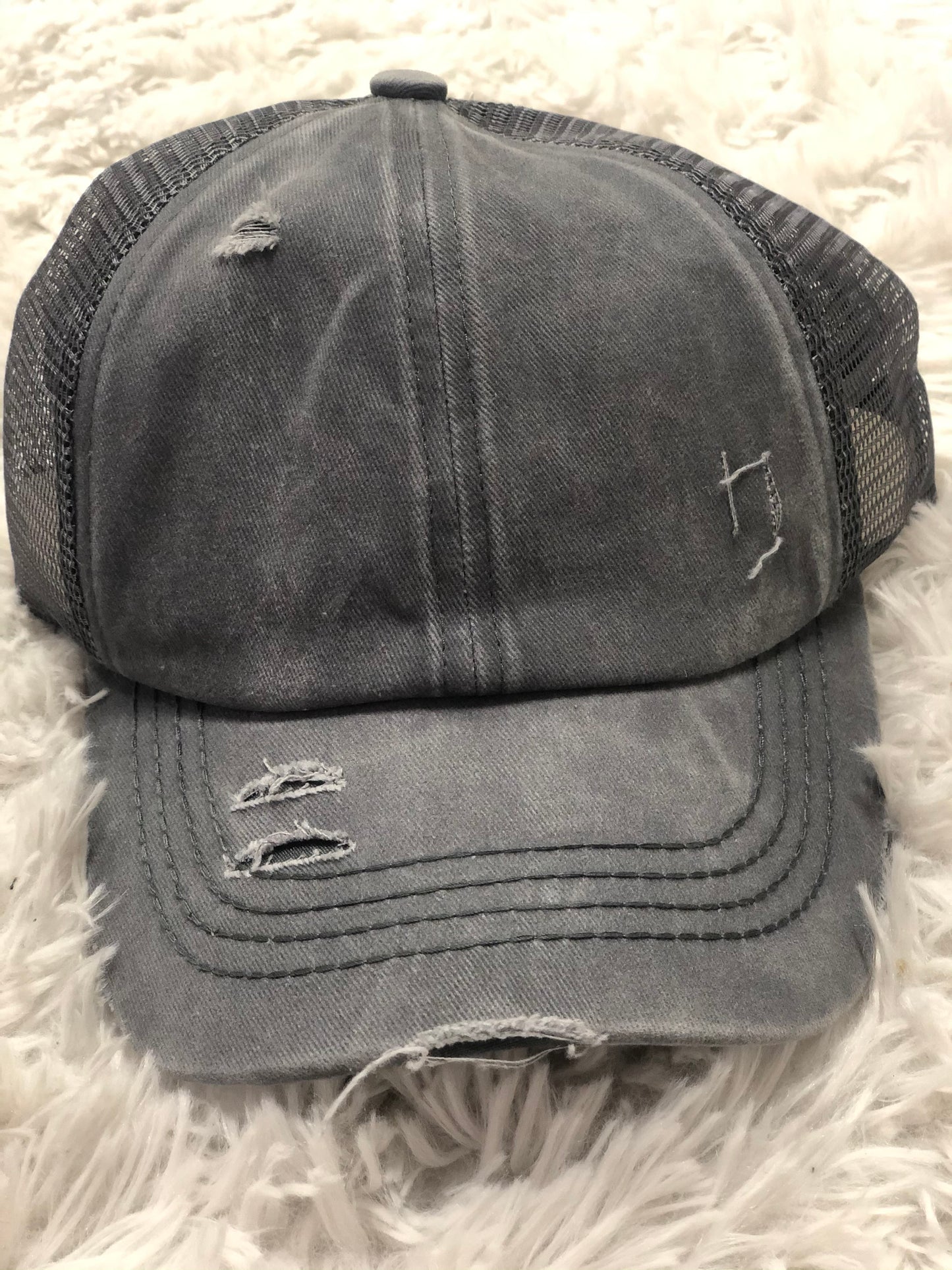 Criss-Cross Ponytail Cap