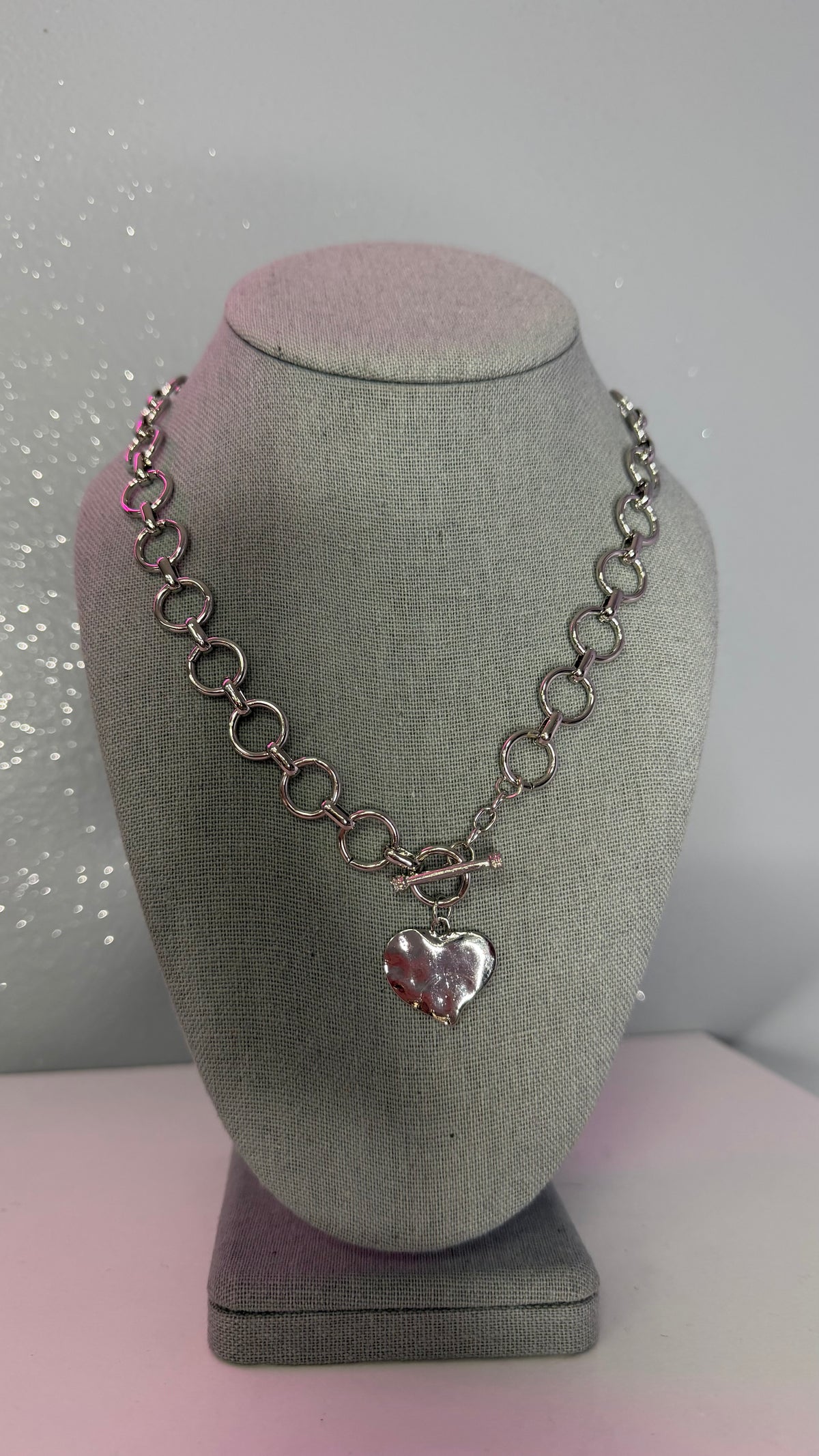 BOLD & BLESSED TOGGLE NECKLACE