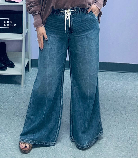 Free Fallin' Palazzo Judy Blue