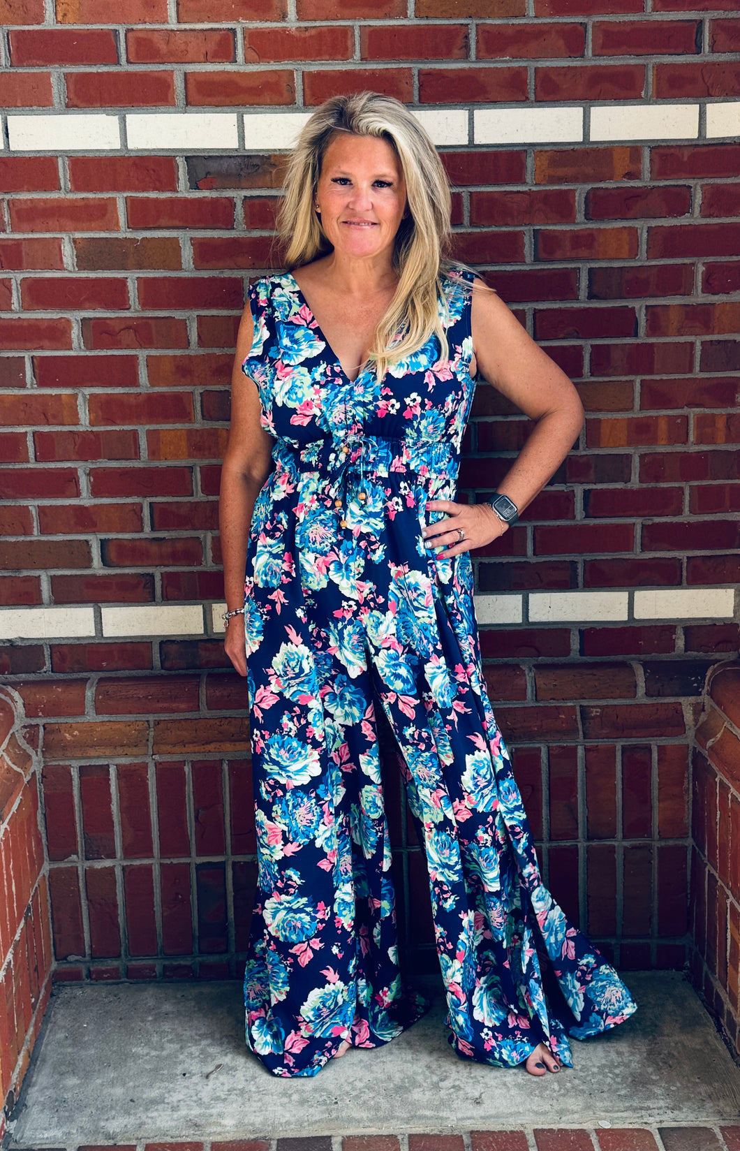 Happiness Blooms From Within Jumpsuit