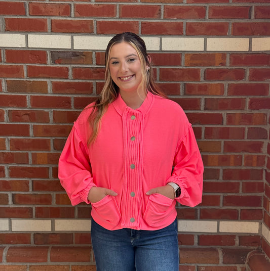 Pink Lemonade Shacket