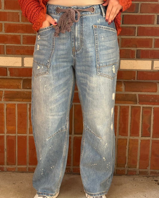 Free Spirit Barrel Jeans