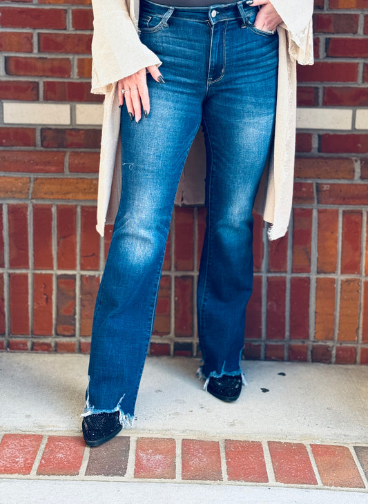 Heads Carolina, Tails  California Mid-rise Bootcut Judy Blue Jeans