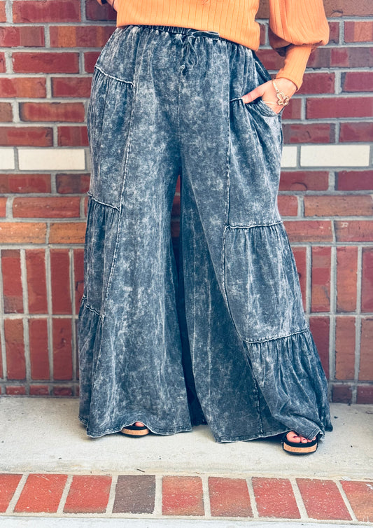 Midnight Muse Wide Leg Pants