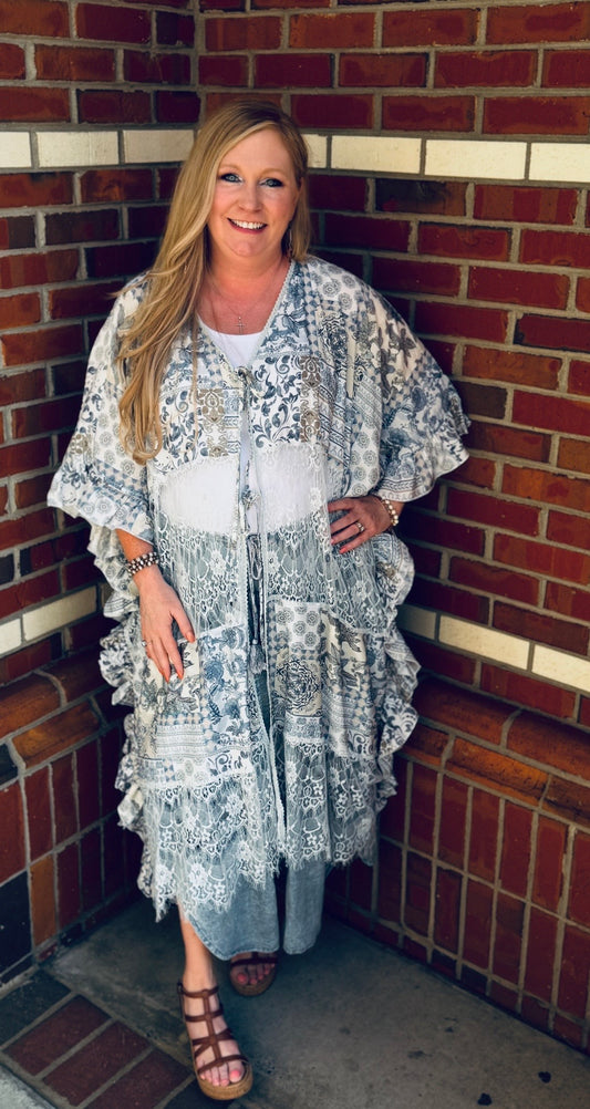 Gypsy Blue Lagoon Duster