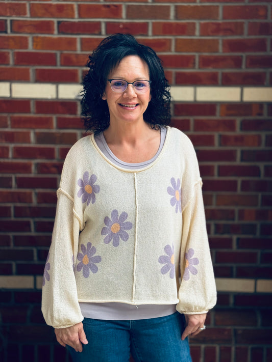 Lavender Dreams Sweater