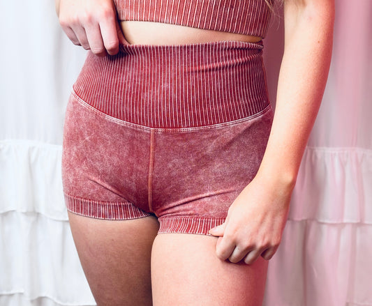 Seamless High Waist Shorts by Zenana