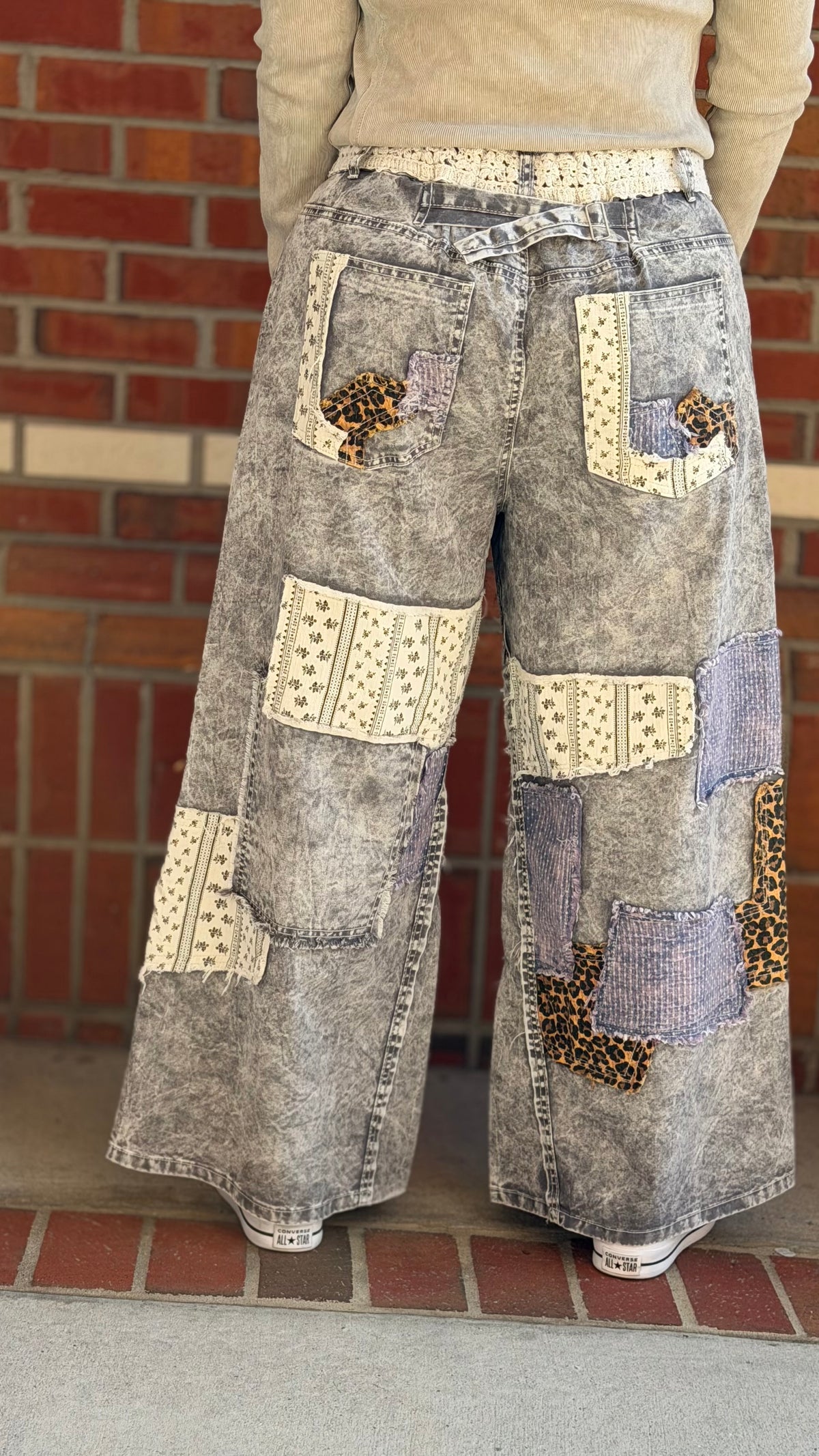 Patchwork Pretty Jeans by POL
