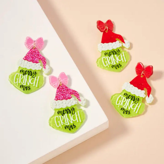 Grinch-mas Earrings