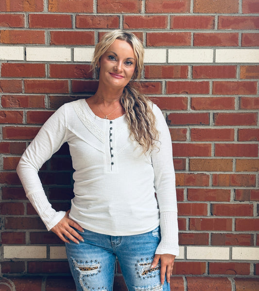 Lace To Love Top