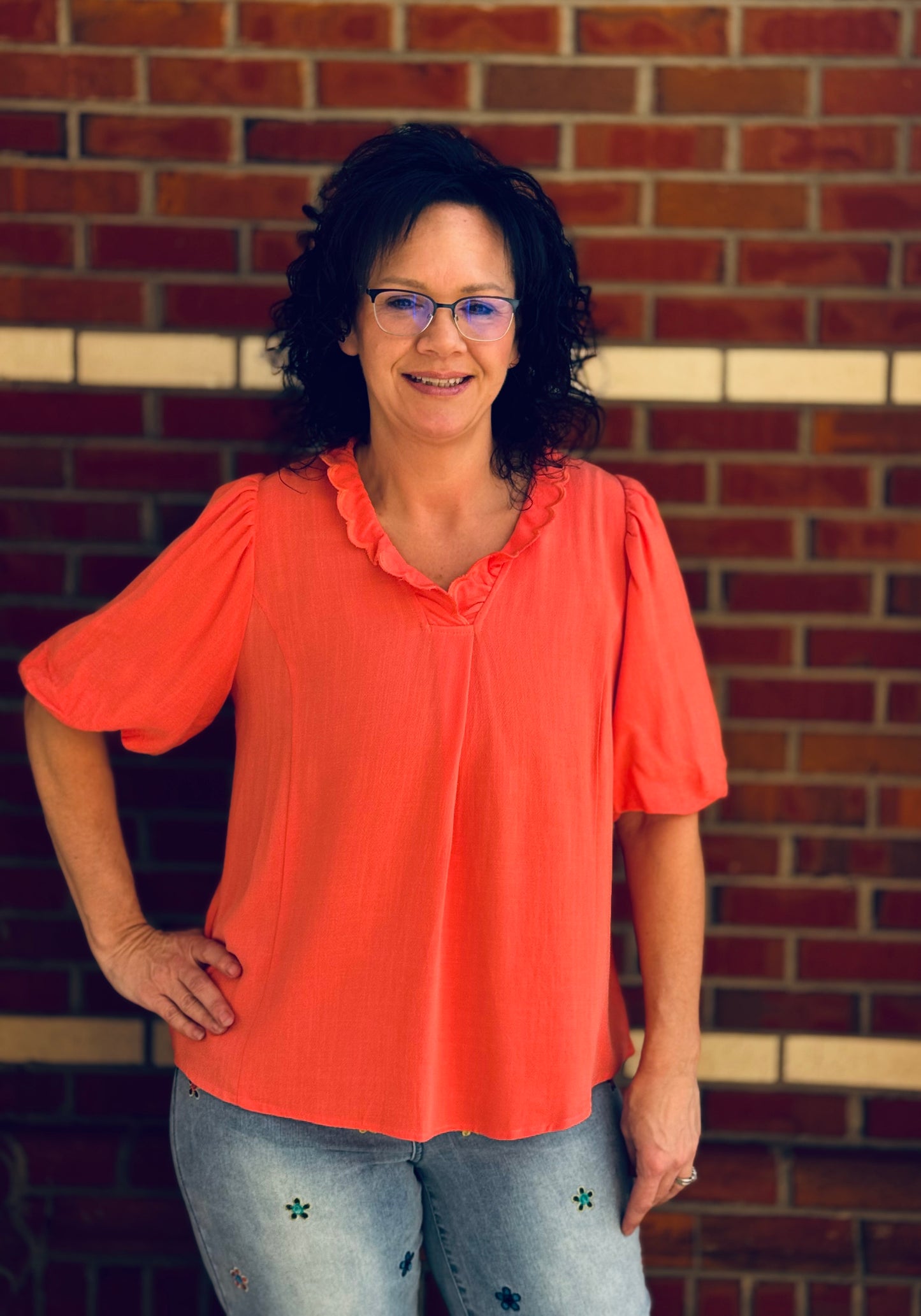 Coral Dreaming Top