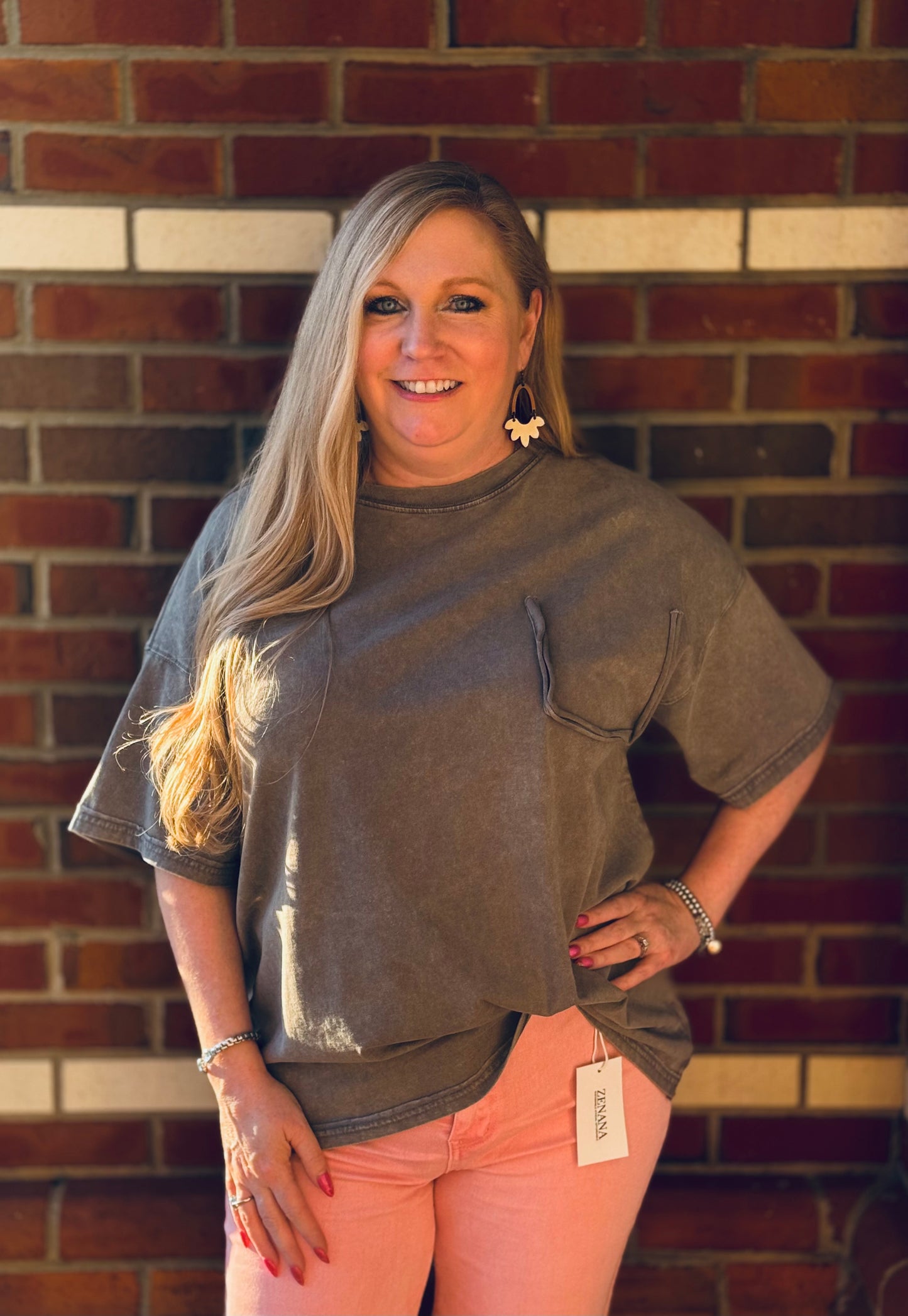Distressed & Blessed Boyfriend Tee