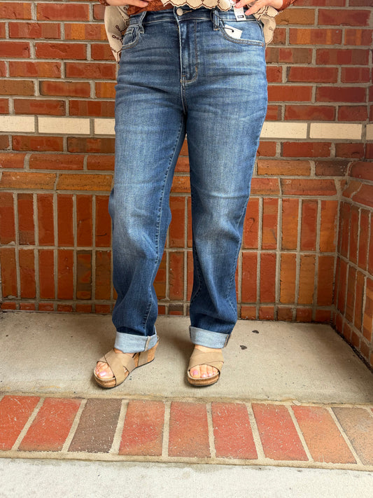 Go Your Own Way Mid-rise Boyfriend Judy Blue