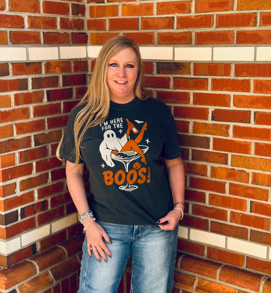 Here For The Boos  Graphic Tee