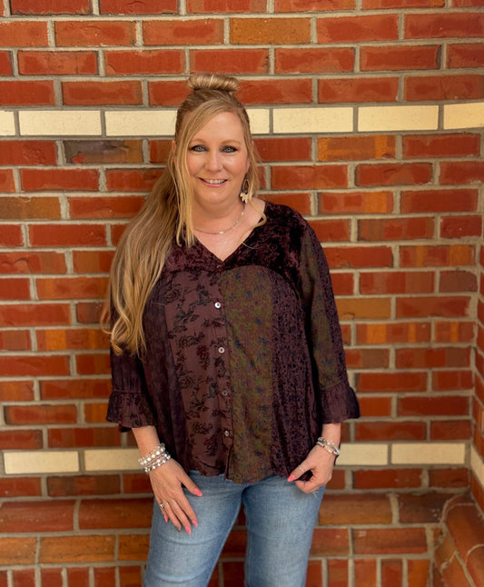 Golden Hour Bloom Top