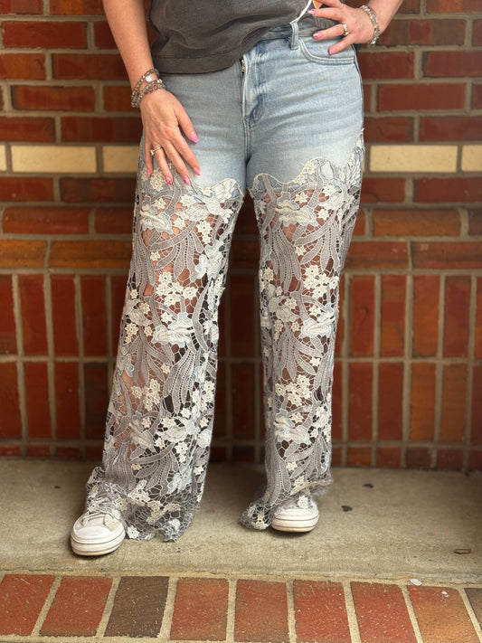 Hummingbird Haven Jeans