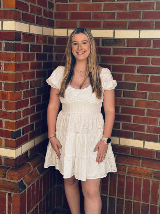 Forever In Lace Mini Dress