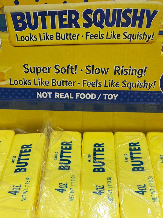 4oz Squishy Yellow & RAINBOW Butter