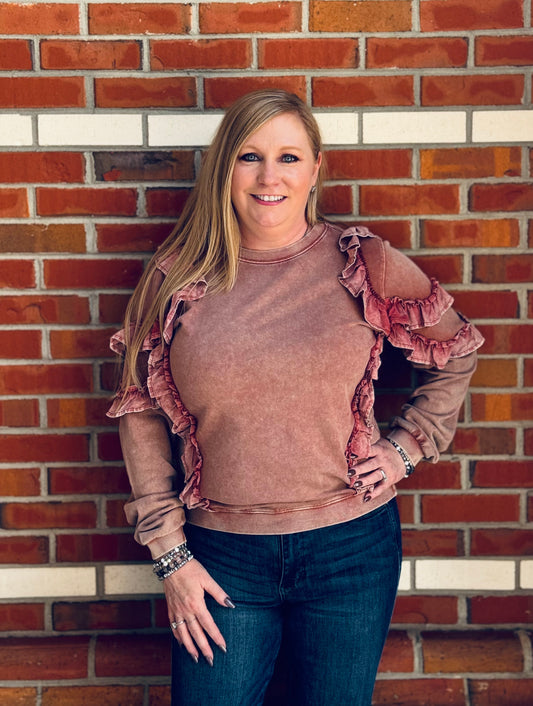 Vintage Rosebud Top