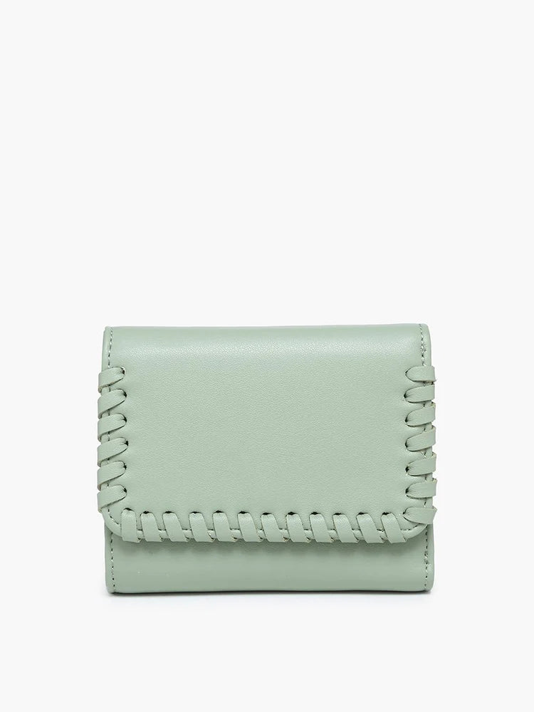 Logan Whipstitch  Vegan Wallet