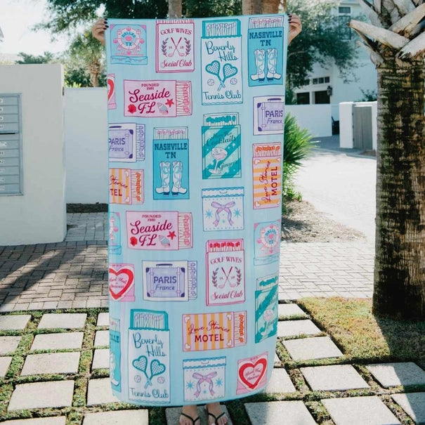 Sun Kissed & Sand Free Quick Dry Beach Towel