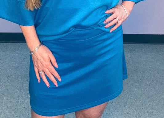 Royal Retreat Skort