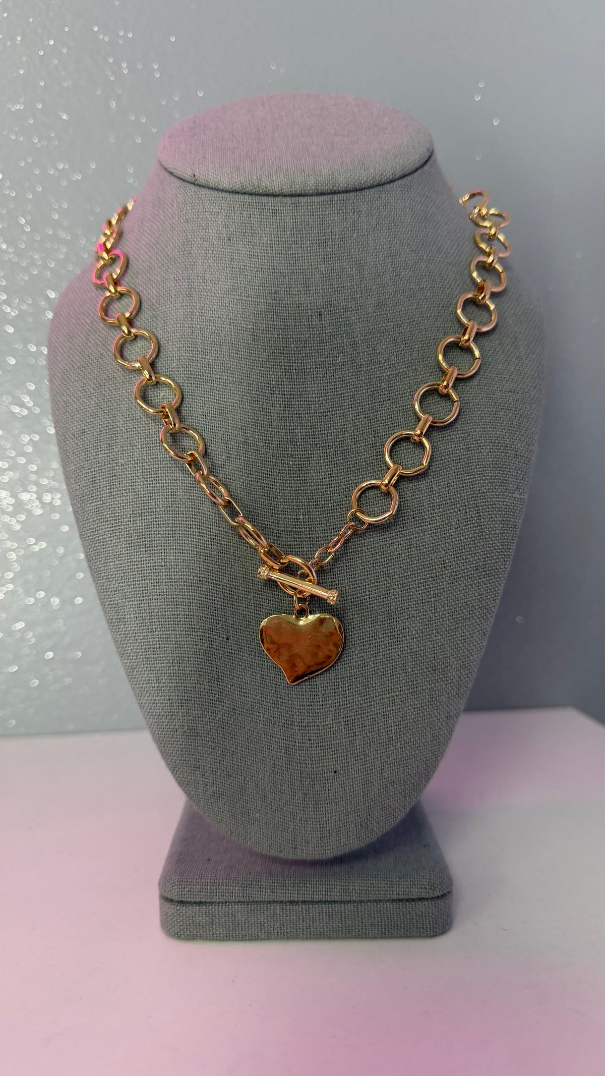 BOLD & BLESSED TOGGLE NECKLACE
