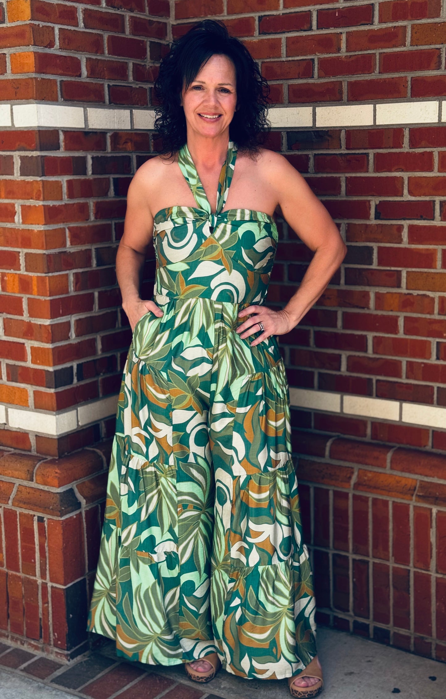 Emerald Escape Jumpsuit