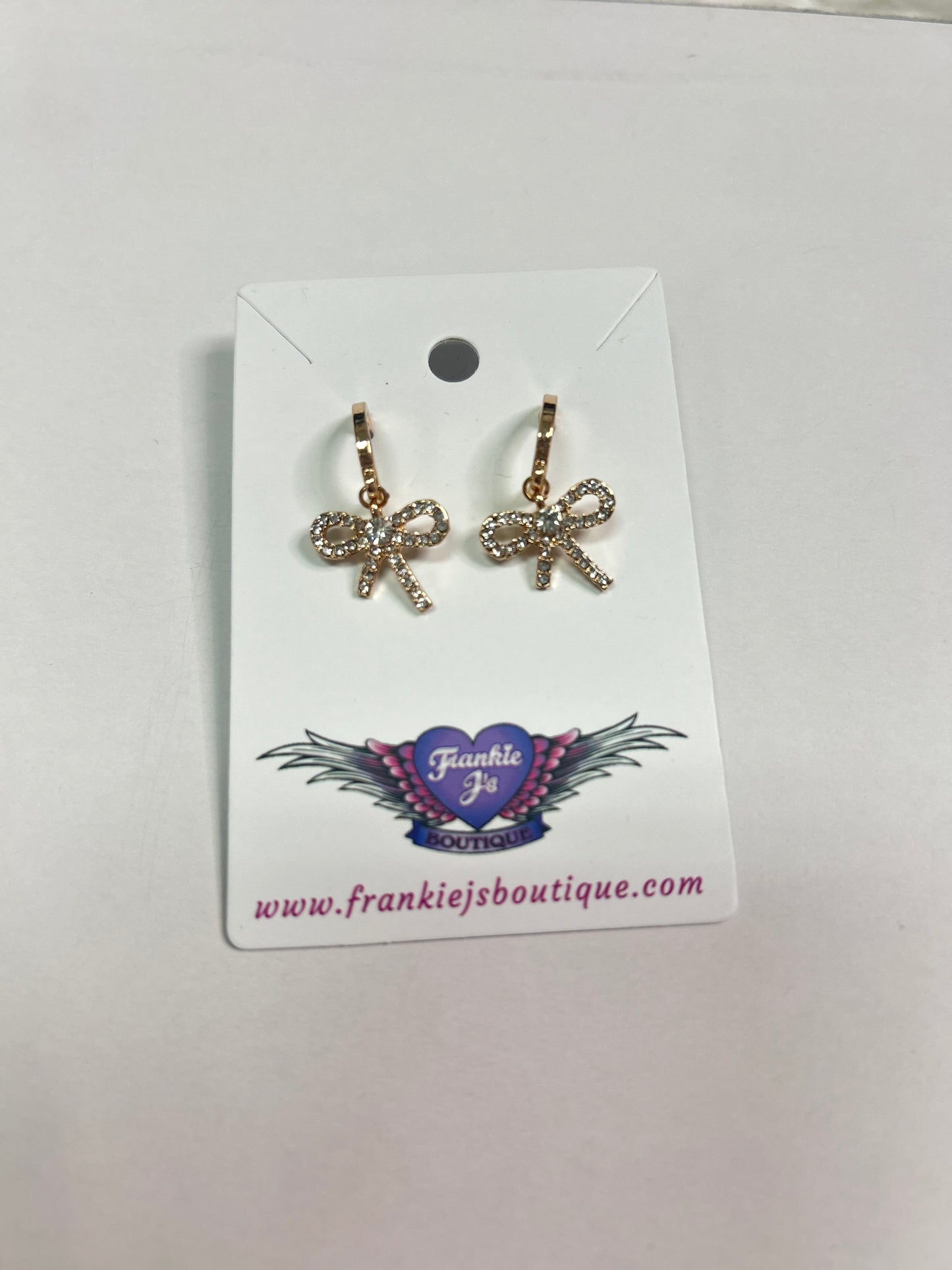 Glam Tied Earrings