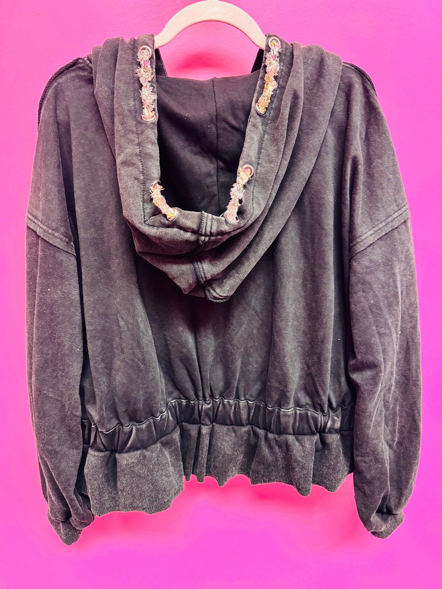 Midnight Edge Zip Up Hoodie