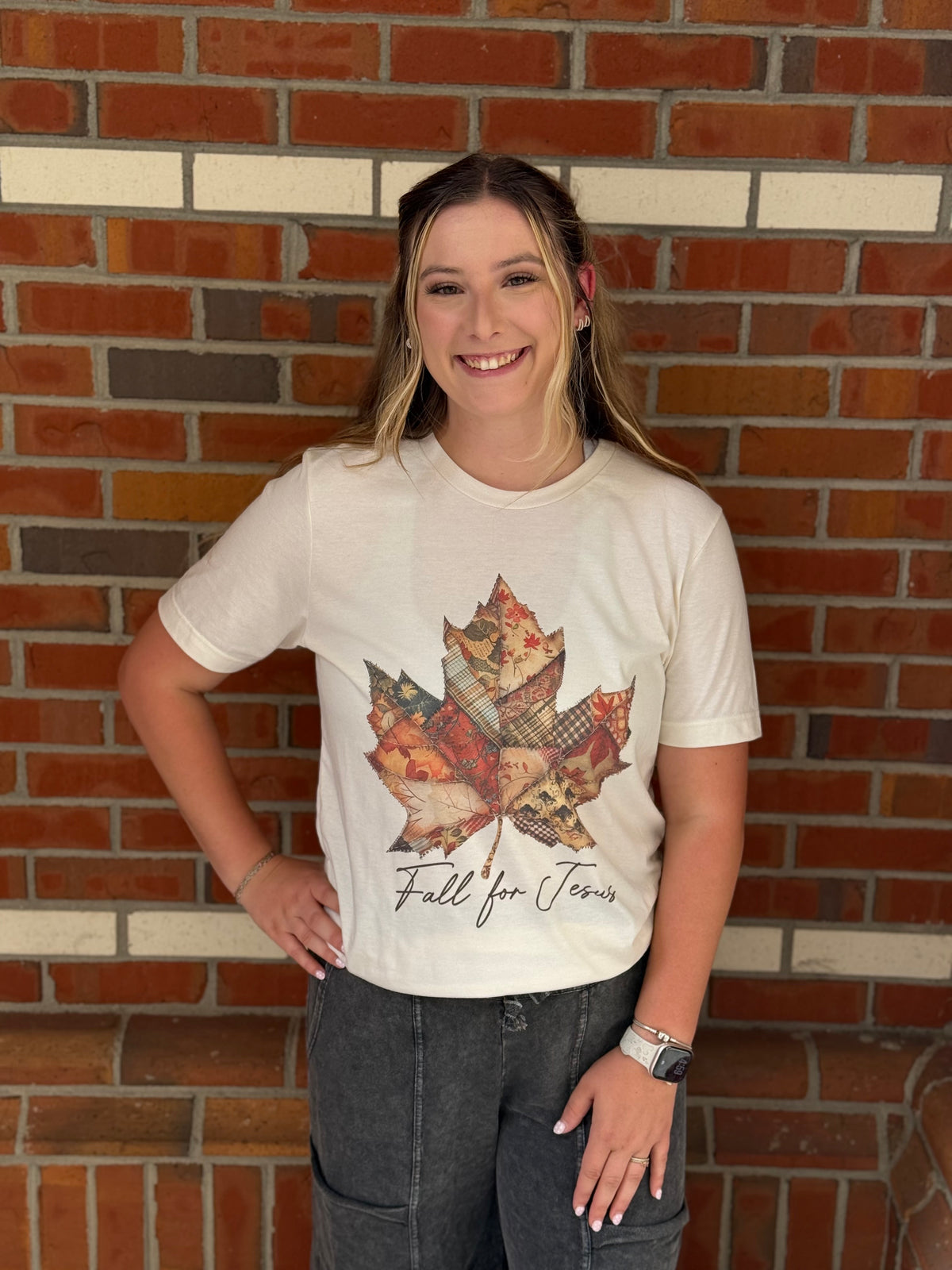 Fall For Jesus Graphic Tee