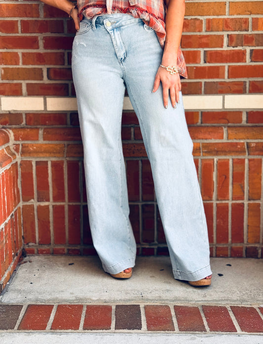 Crossroads Retro Wide Leg Judy Blue