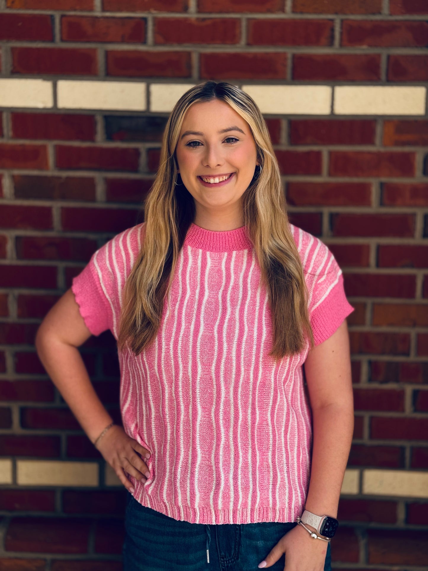 Pink Houses Sweater
