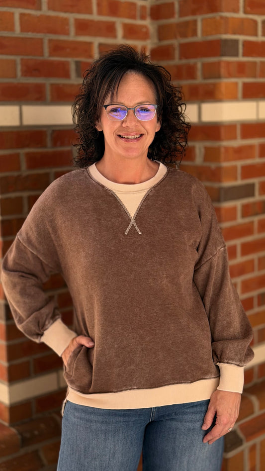 Mocha Latte Love Sweatshirt