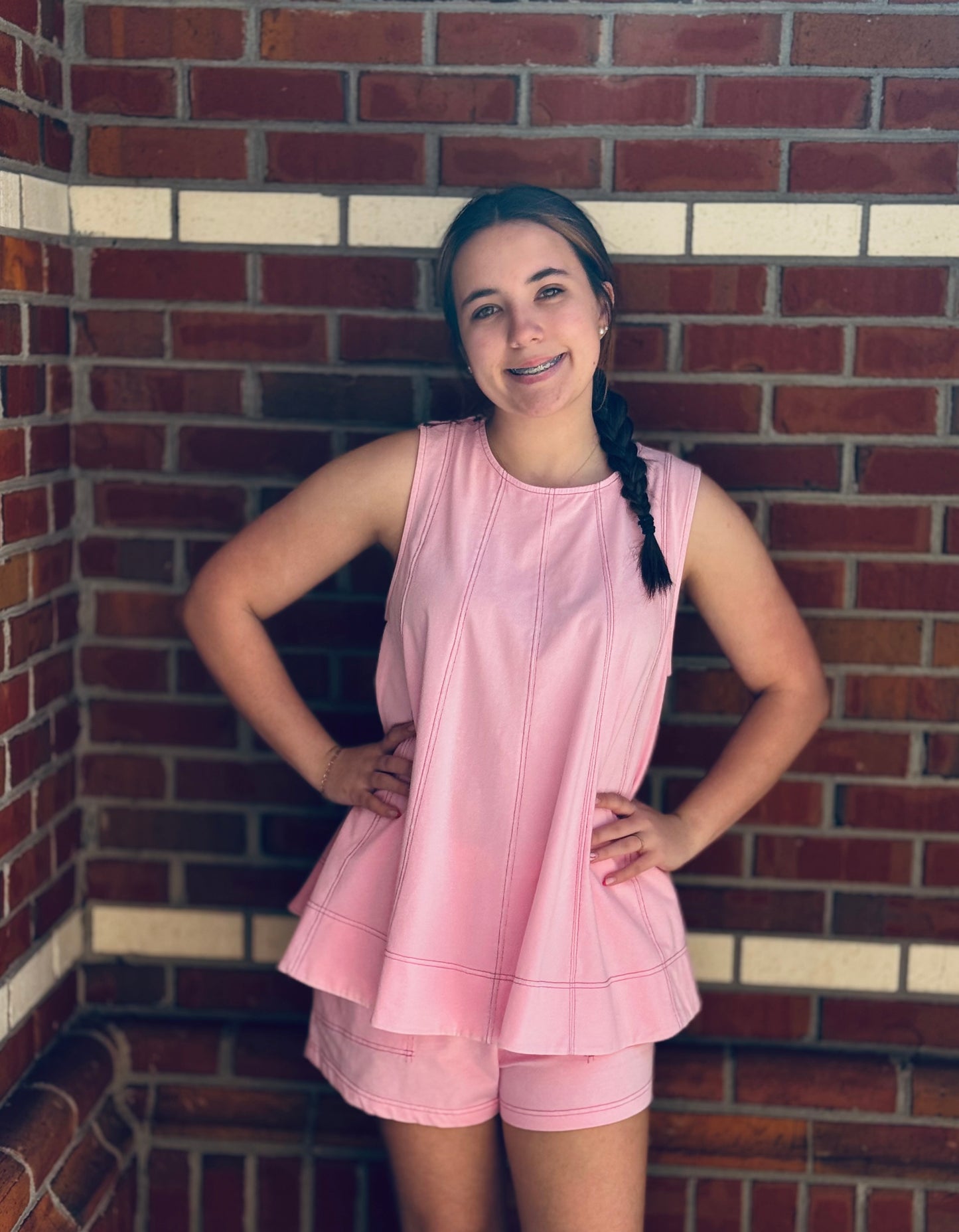 Cotton Candy Crush Pull On Shorts