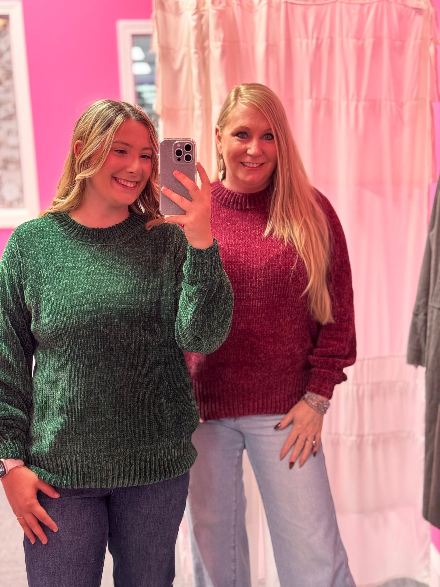 Gemstone Glow Sweater