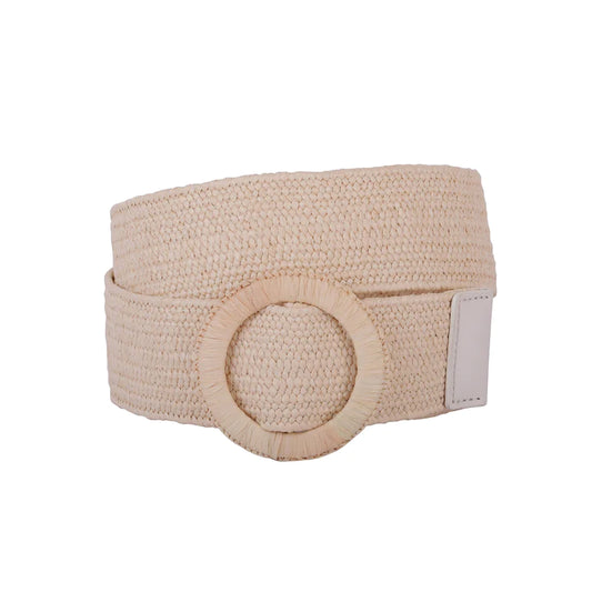 Woven Stretch Waist Belt