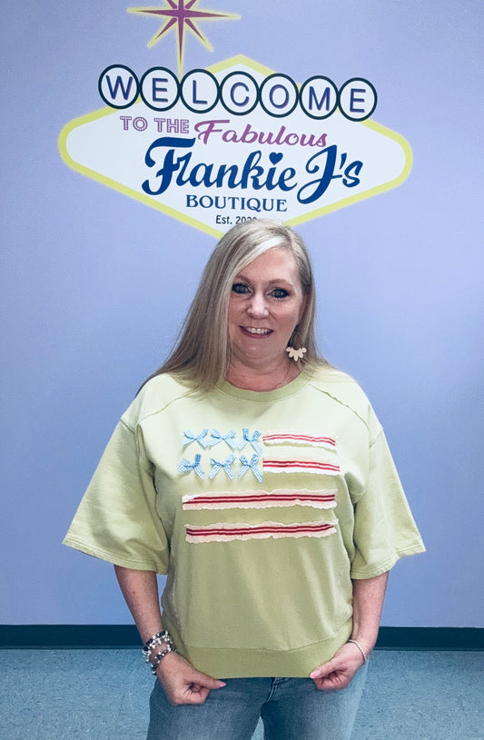 Sweet Land of Bows Top