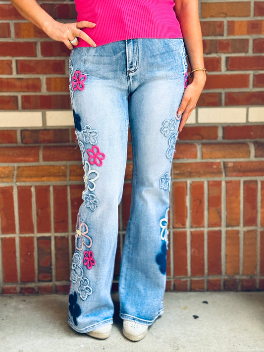 Fab Flower Child Jeans