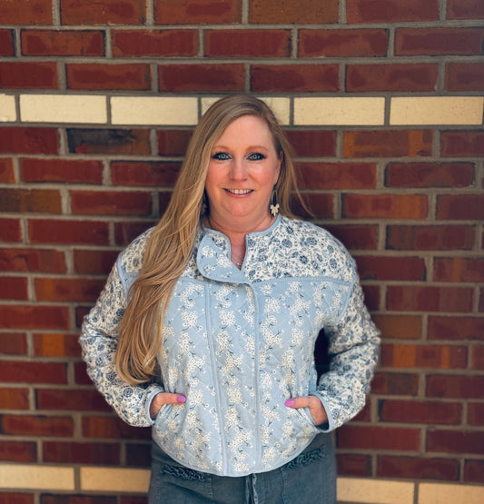 Bloom & Breeze Quilted Jacket