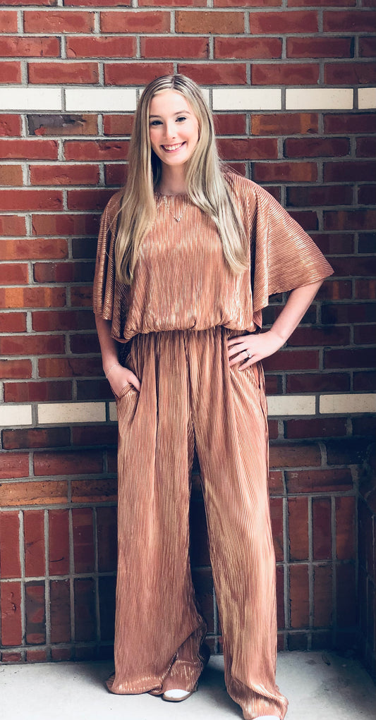 All That Glitters Is Gold Jumpsuit